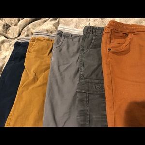 5 pairs of boys Cat & Jack pants
